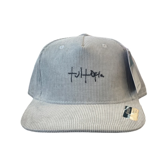 Travis Scott ❗️Utopia Tour Corduroy Hat Gray Rap R&B Music Tulsa - Picture 1 of 8